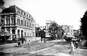 3016- Alger - Theatre et Place Bresson